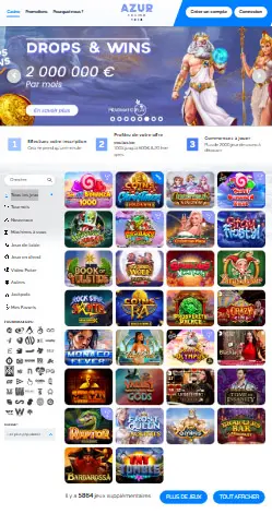 l'application et interface BETS IO CASINO
