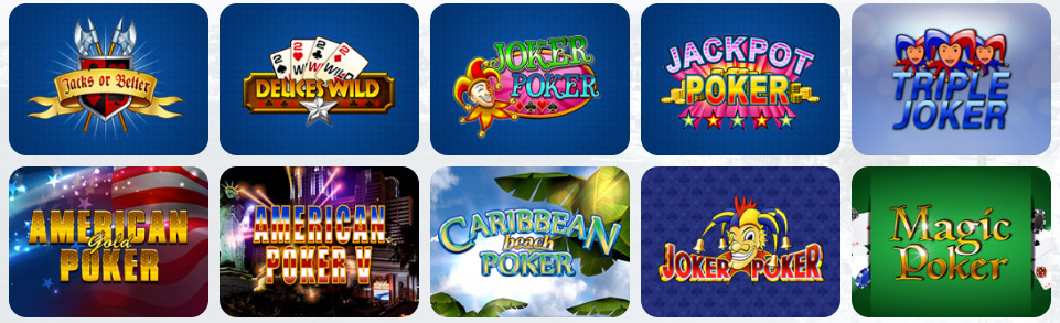 Video Poker Bets IO Casino