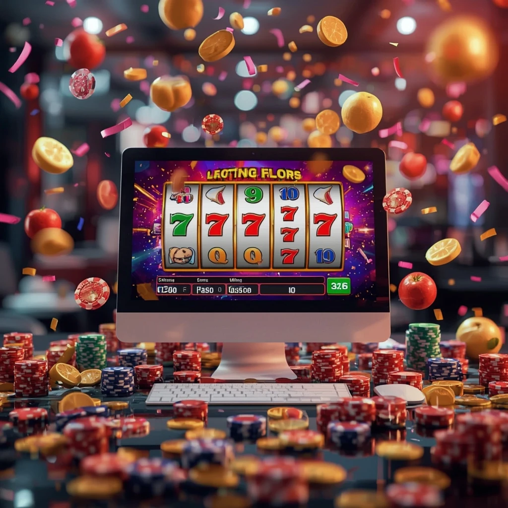 Machines à sous affichées sur un écran Bets IO Casino